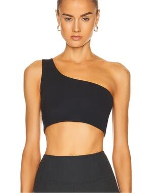 Girlfriend Collective One Shoulder Bianca Bra